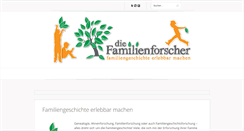 Desktop Screenshot of familienforscher.info