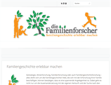 Tablet Screenshot of familienforscher.info